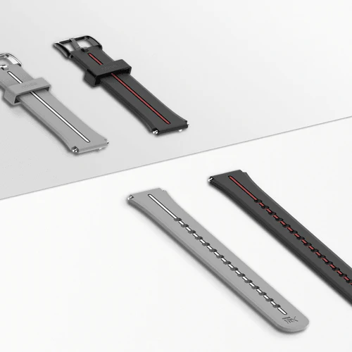 Striped Silicone XFit 1 Strap (20 MM) - Image 10