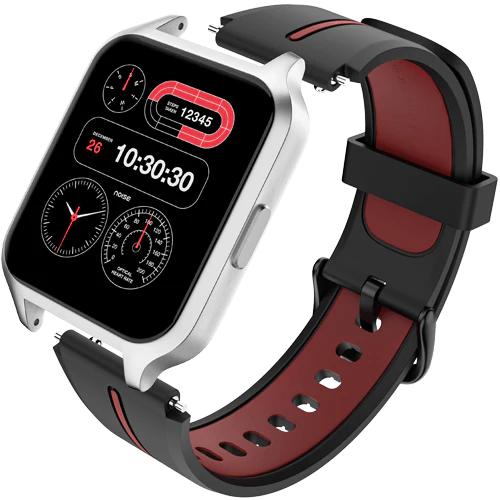 Striped Silicone XFit 1 Strap (20 MM) - Image 3